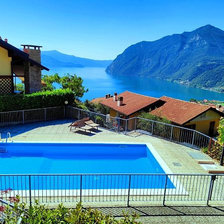 Happy Guest Apartments - Lake Panorama & Pool Riva di Solto Extérieur photo